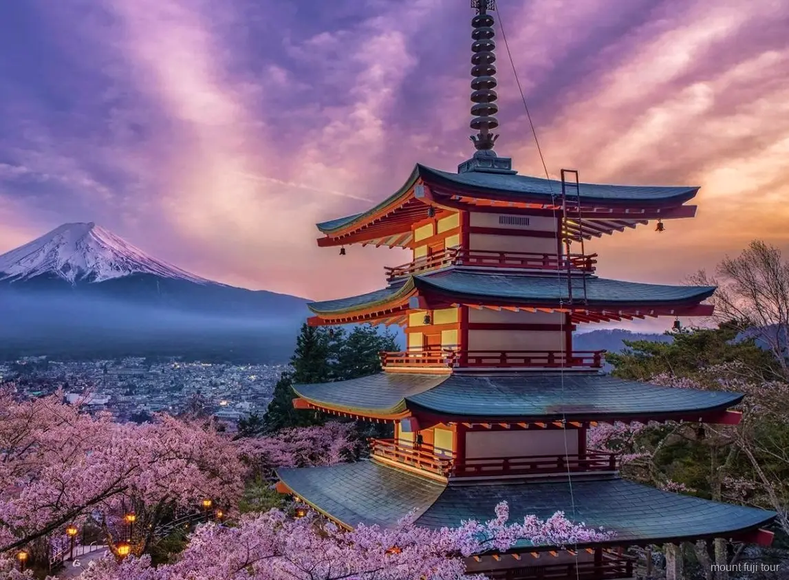 Oshino Hakkai spring ponds visited on a Mount Fuji private tour