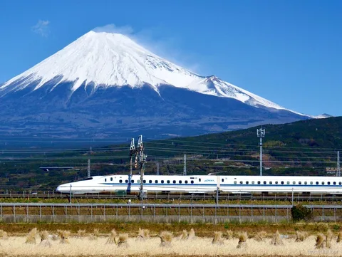 Vista del tour al Monte Fuji y Hakone desde el teleférico de Owakudani